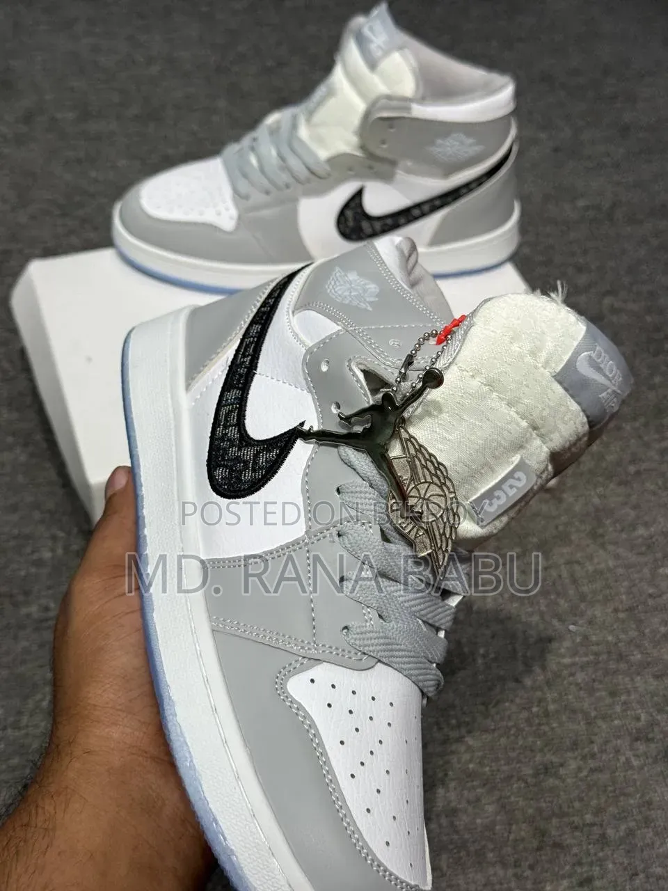 Dior X Air Jordan 1 Retro High (DR001) Sneakers