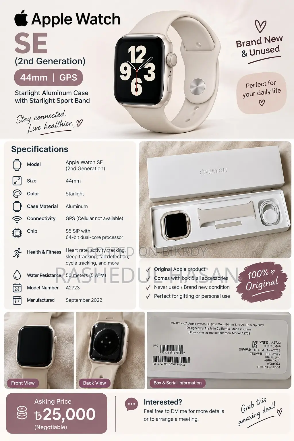 Brand New Apple Watch for Sell