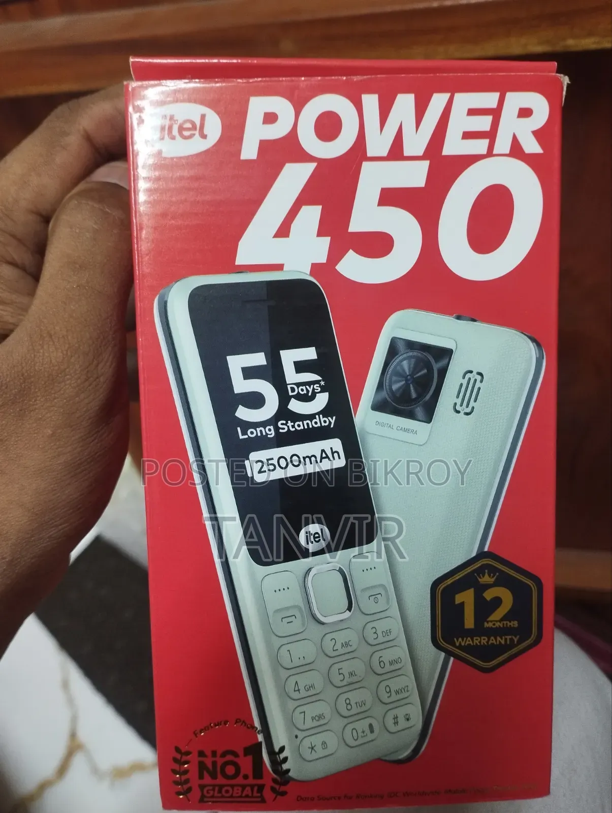 New Itel Power 400 Blue