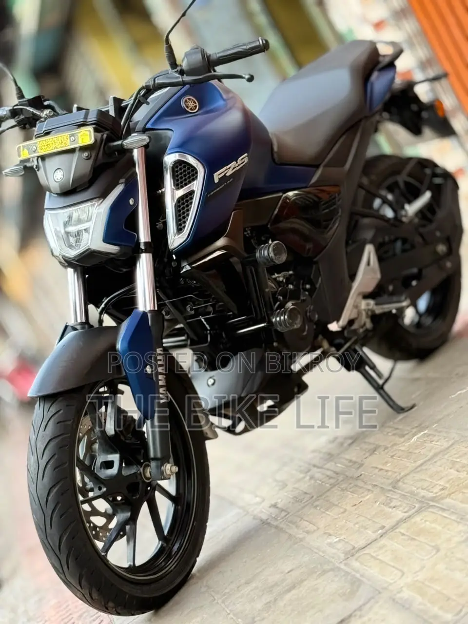 Yamaha FZS V4 ২০২৫ নীল