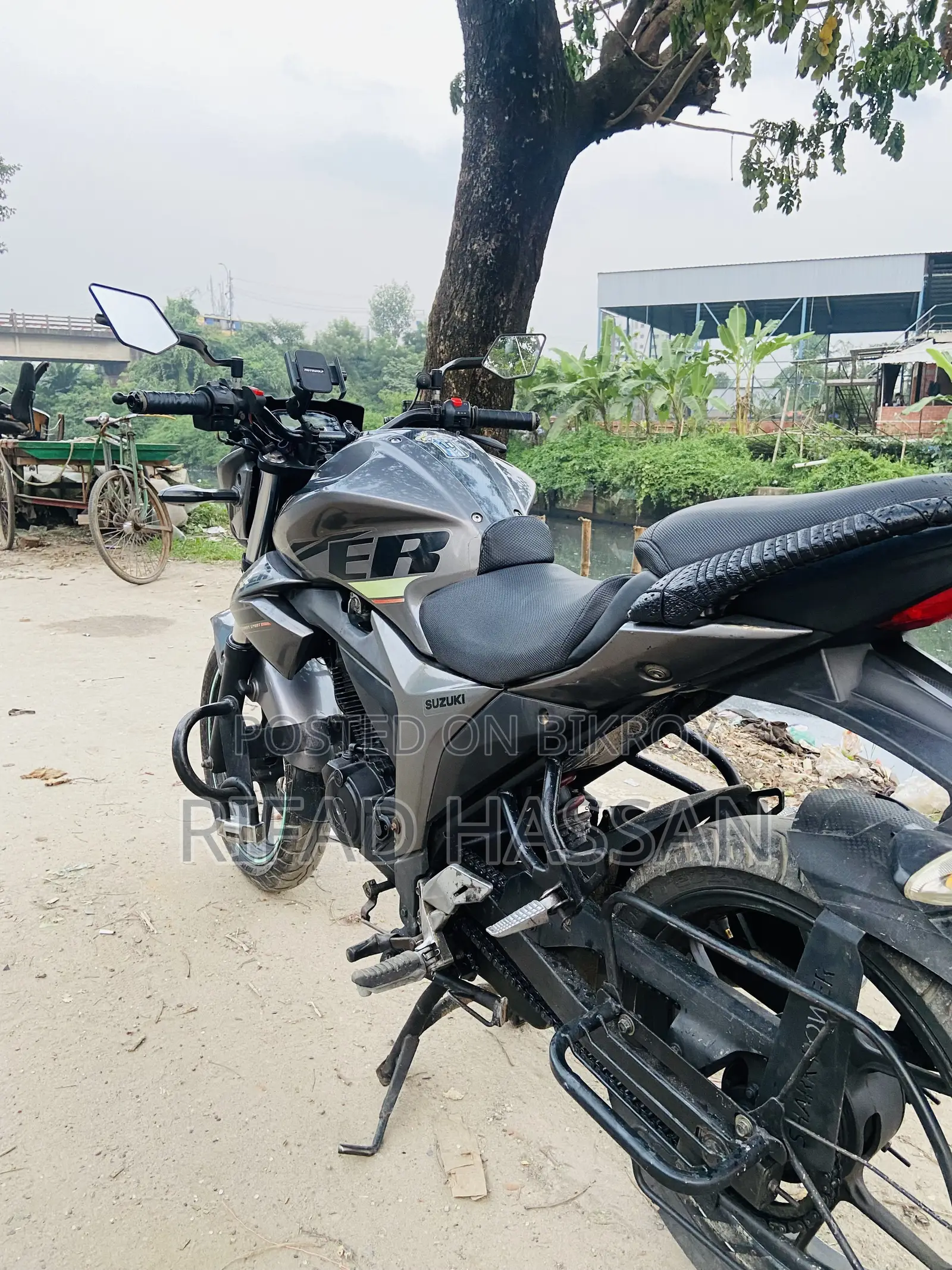 Suzuki Gixxer 2017 Gray