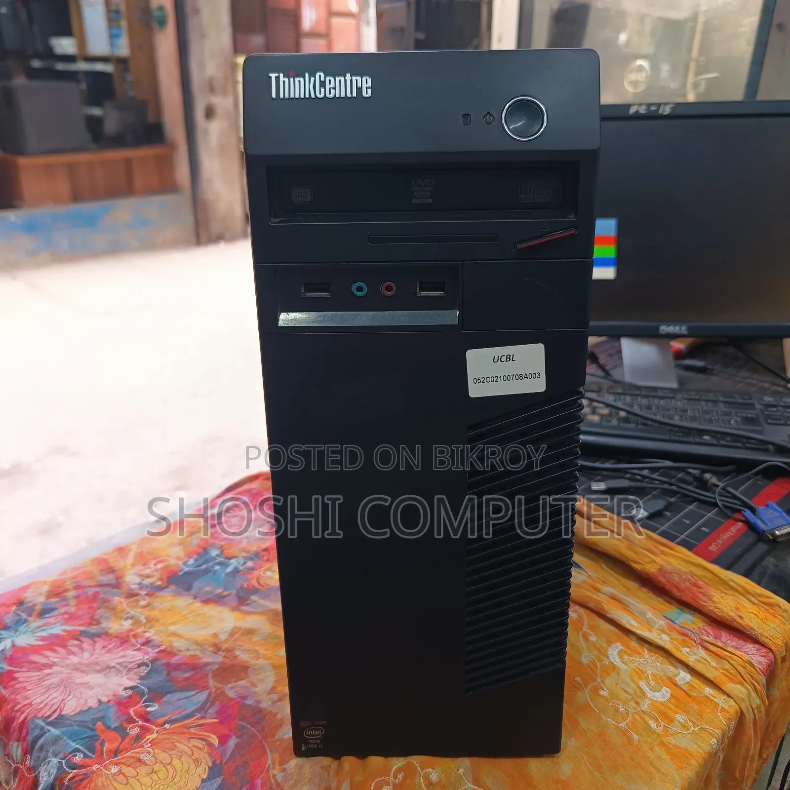 Desktop Computer Lenovo ThinkStation P510 4GB Intel Core i3 SSD 128GB