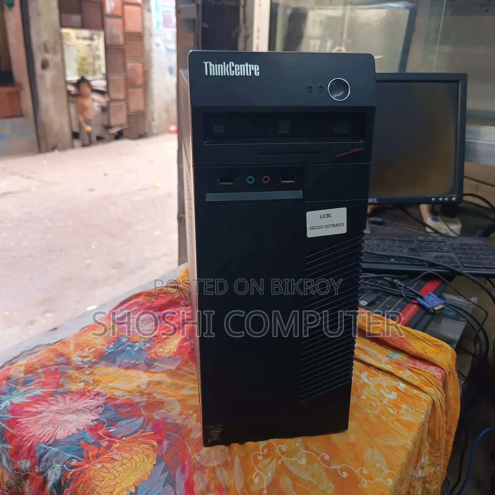 Desktop Computer Lenovo ThinkStation P510 4GB Intel Core i3 SSD 128GB