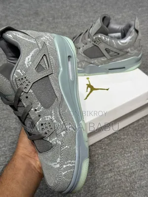 KAWS X Air Jordan 4 Retro "Cool Grey"(JD004) Sneakers