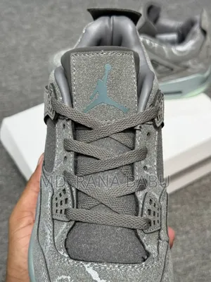 KAWS X Air Jordan 4 Retro "Cool Grey"(JD004) Sneakers