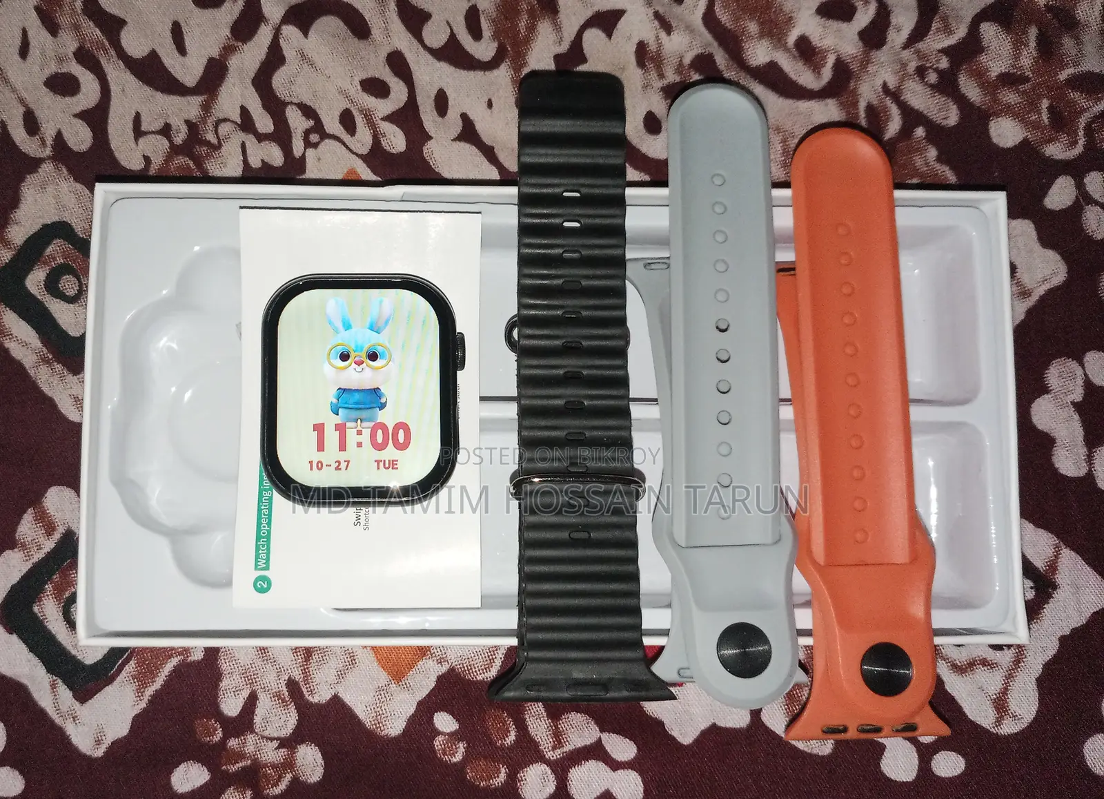 Smart Enough SW30 Smart Watch - Box Included (Premium Look)