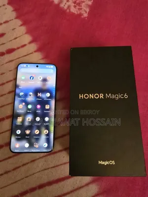 অনার ম্যাজিক৬ ২৫৬ জিবি ব্ল্যাক