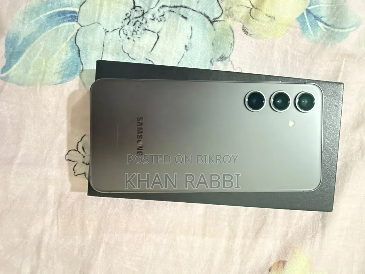 স্যামসাং গ্যালাক্সি এস২৪ ১২৮ জিবি ব্ল্যাক