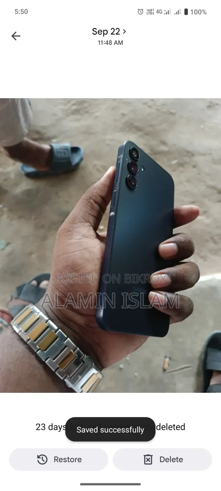 Samsung Galaxy A16 5G 128 GB Black