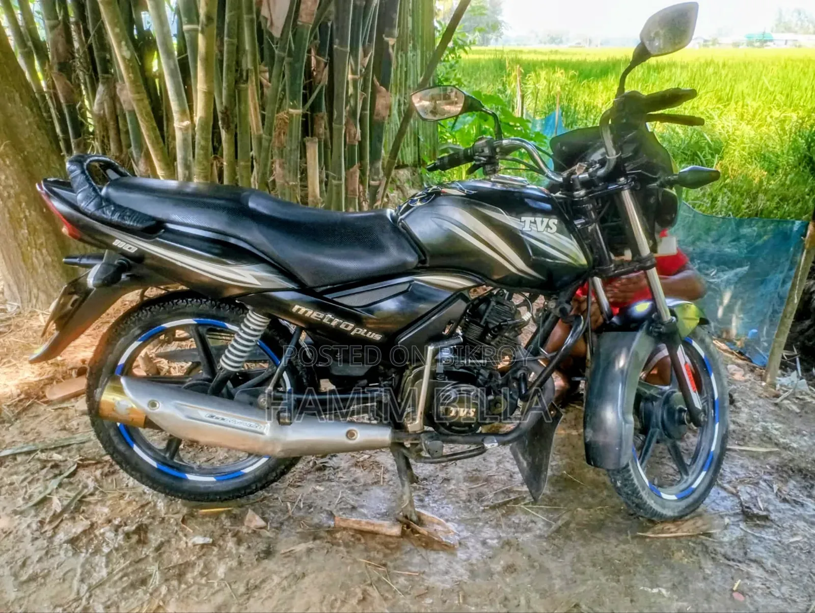 TVS Metro Plus 2018 Black