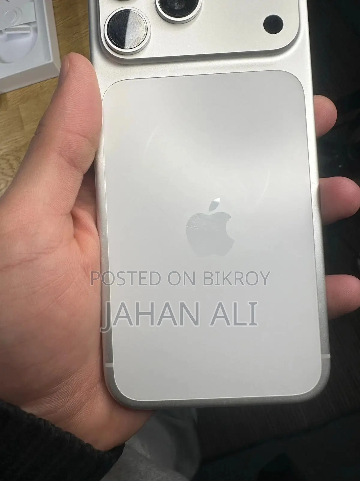 অ্যাপল আইফোন ১৮ প্রো ম্যাক্স ১ টিবি সিলভার