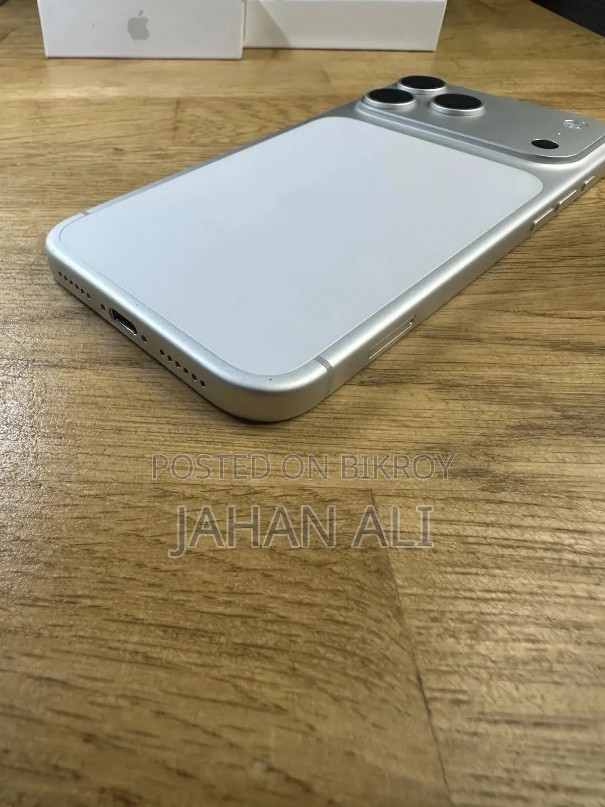 অ্যাপল আইফোন ১৮ প্রো ম্যাক্স ১ টিবি সিলভার