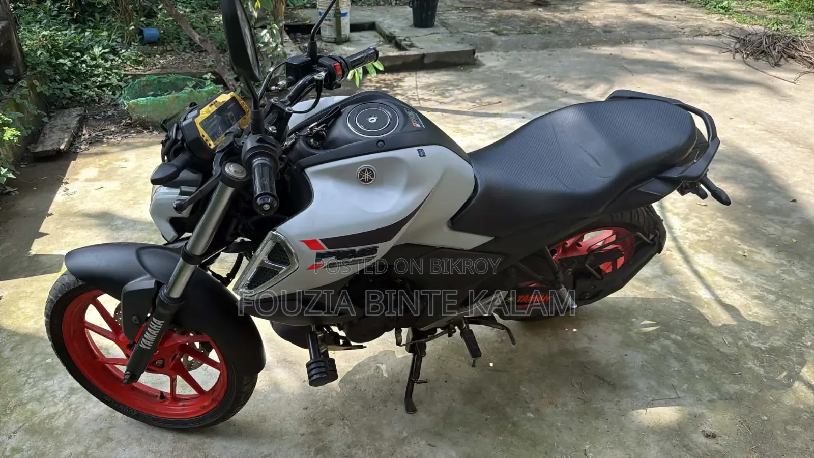 New Yamaha FZ 2025 White