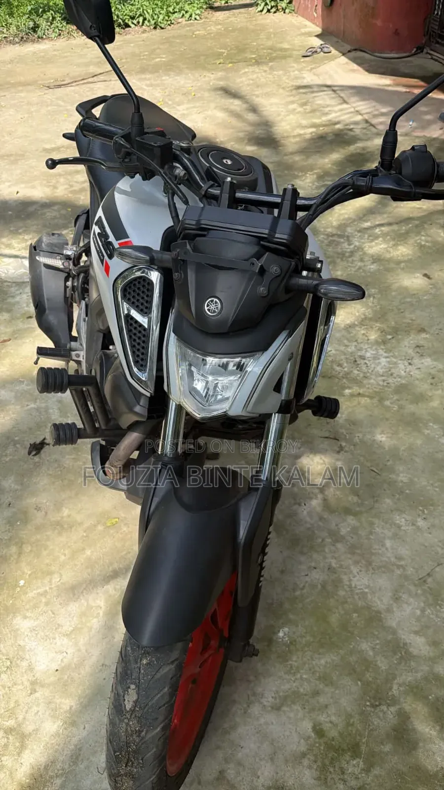 New Yamaha FZ 2025 White