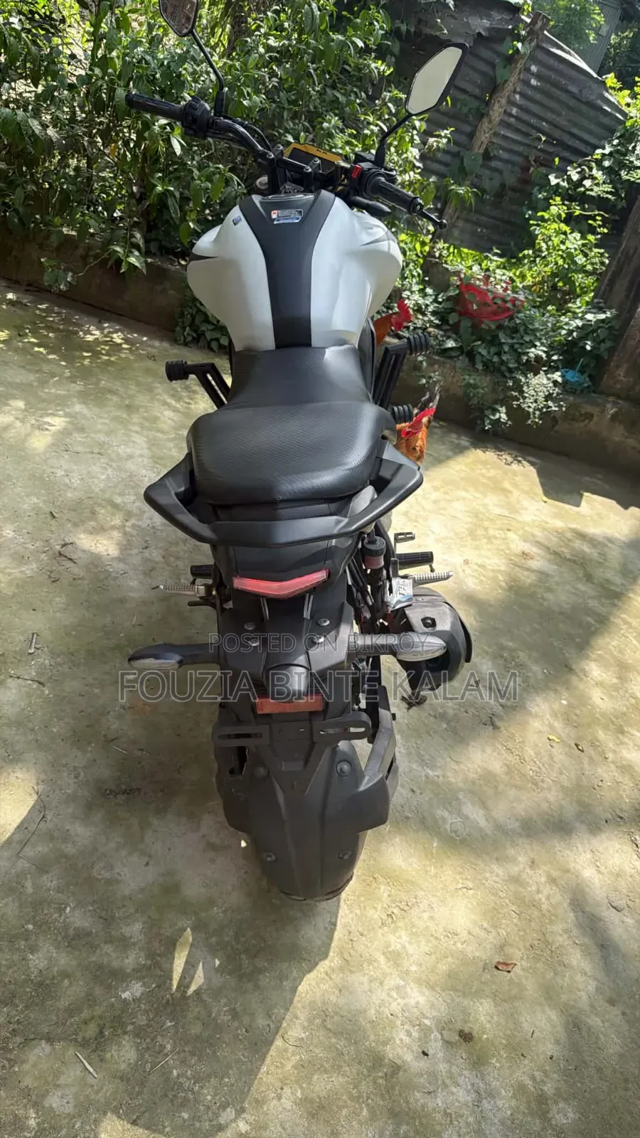 New Yamaha FZ 2025 White