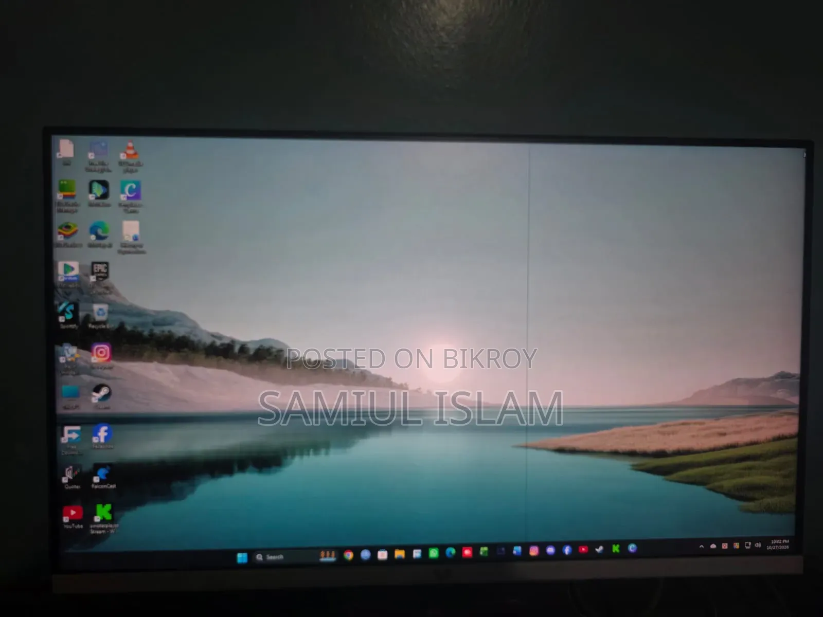 Desktop Computer 16GB AMD Ryzen 7 SSD 1T