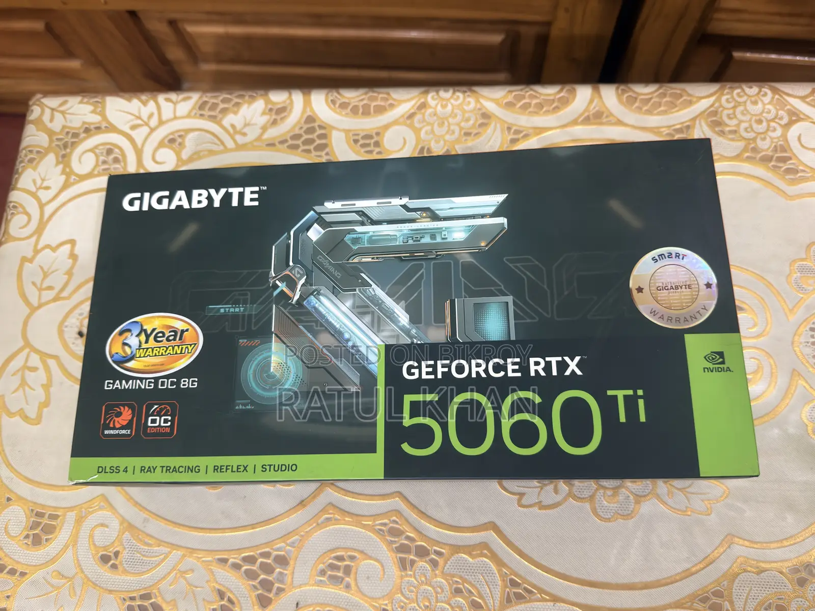 Gigabyte Geforce RTX 5060 Ti Gaming Oc 8GB Gddr7 Graphics Card