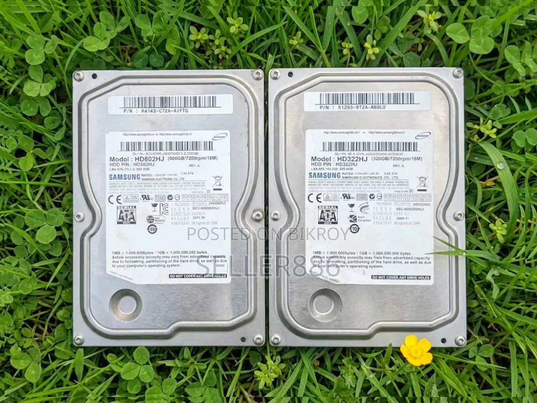 2pcs Samsung Hard Disk