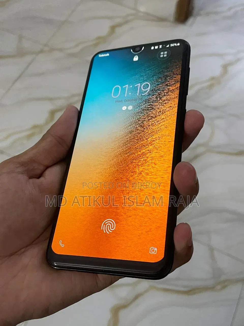 স্যামসাং গ্যালাক্সি এ৫০ ৬৪ জিবি গ্রে