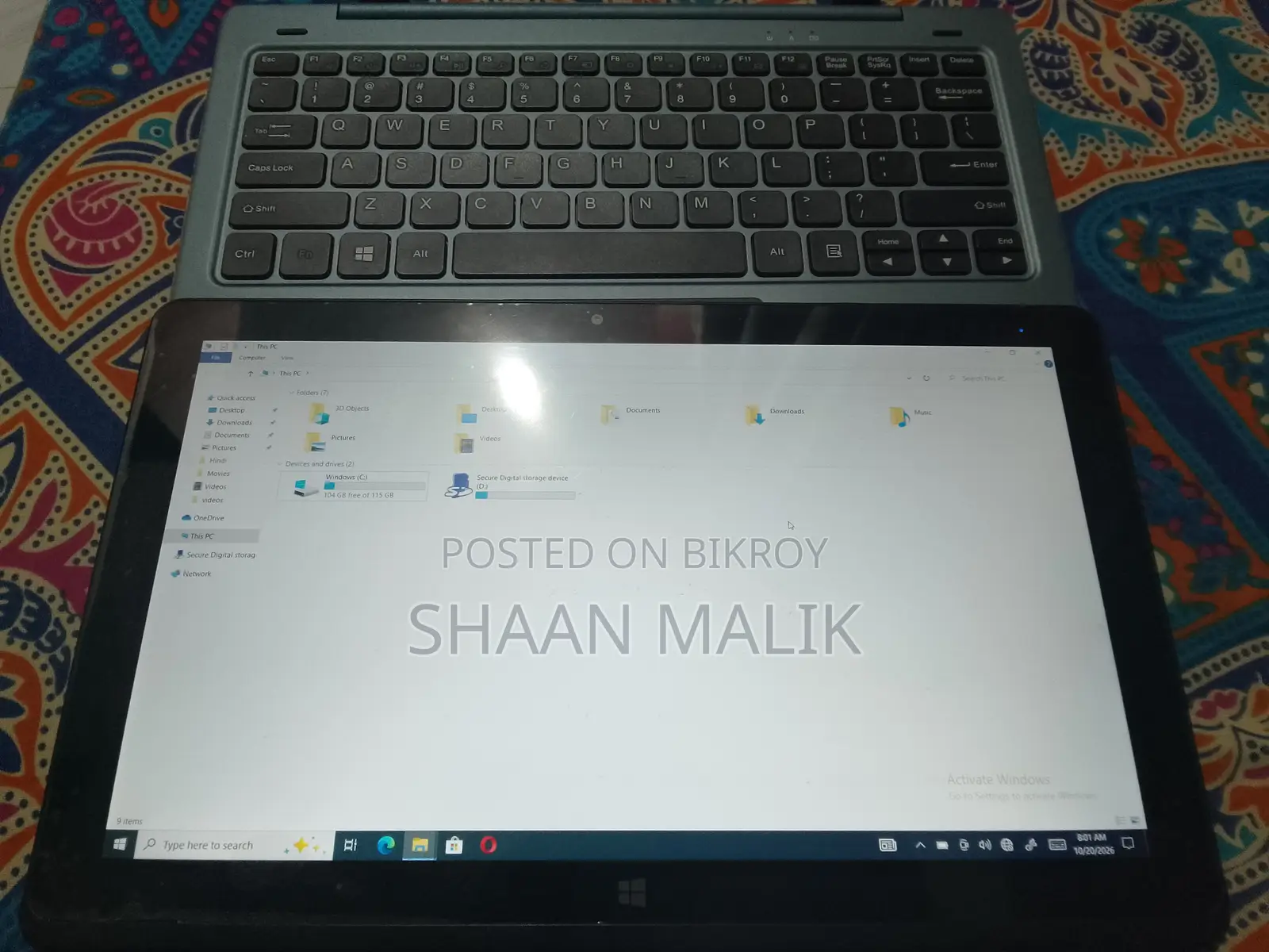 New Laptop 4GB RAM Intel Atom 128GB eMMC