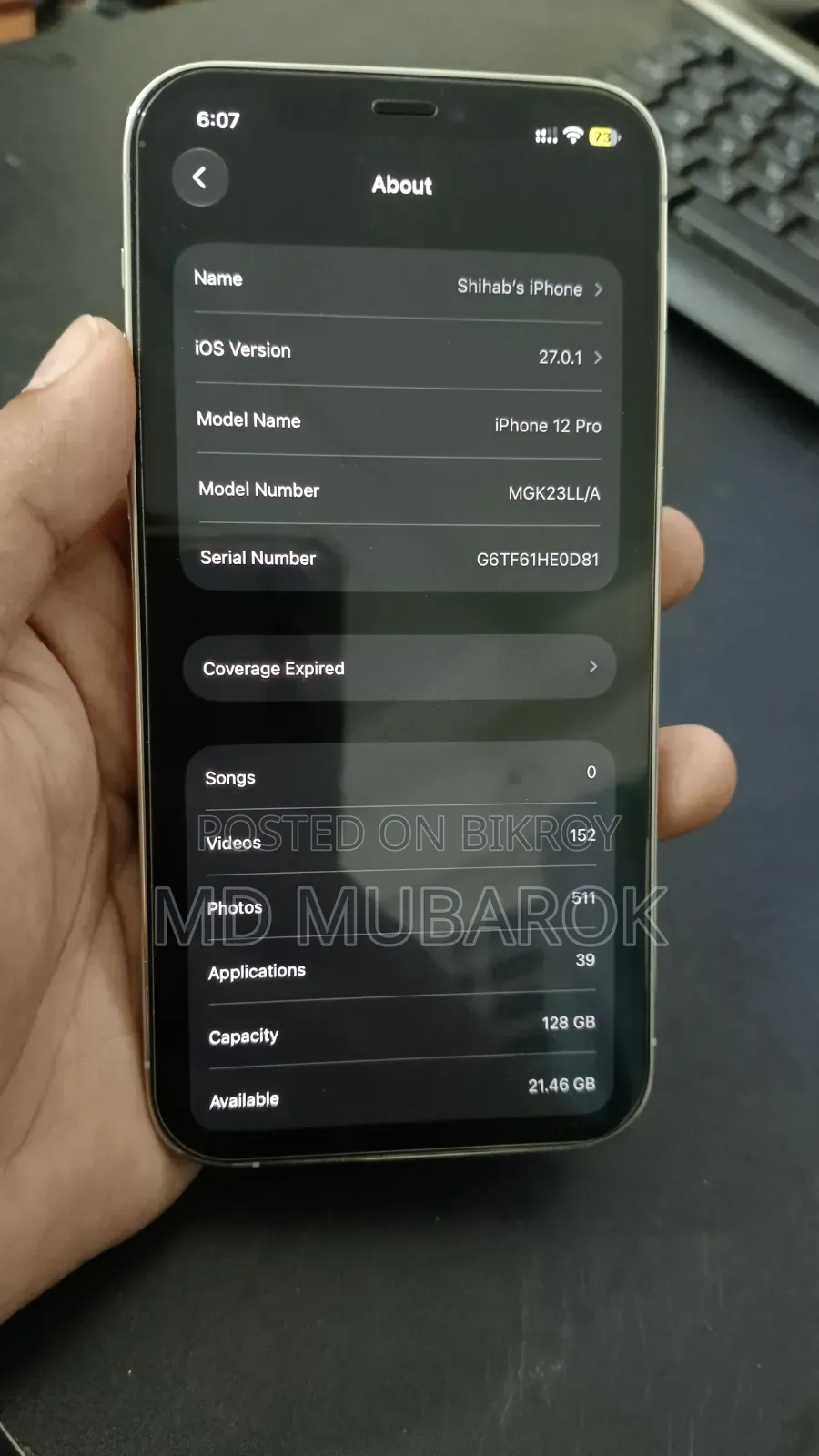 Apple iPhone 12 Pro 128 GB White