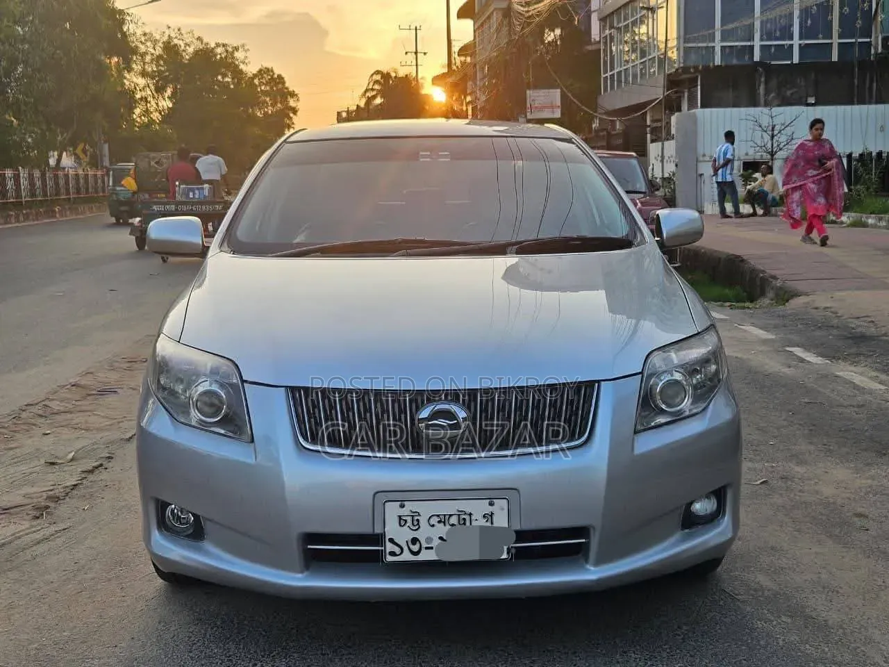 Toyota Axio 1.5 X Two-Wheel Drive 2010 Silver