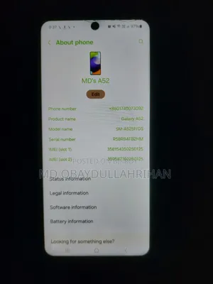Samsung Galaxy A52 128 GB Blue