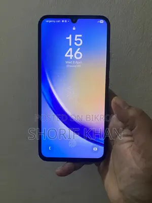 স্যামসাং গ্যালাক্সি এ৩৪ ৫জি ১২৮ জিবি ব্ল্যাক