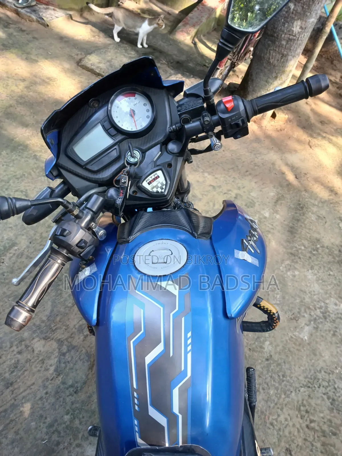 TVS Apache RTR 160 2V ABS 2018 Blue
