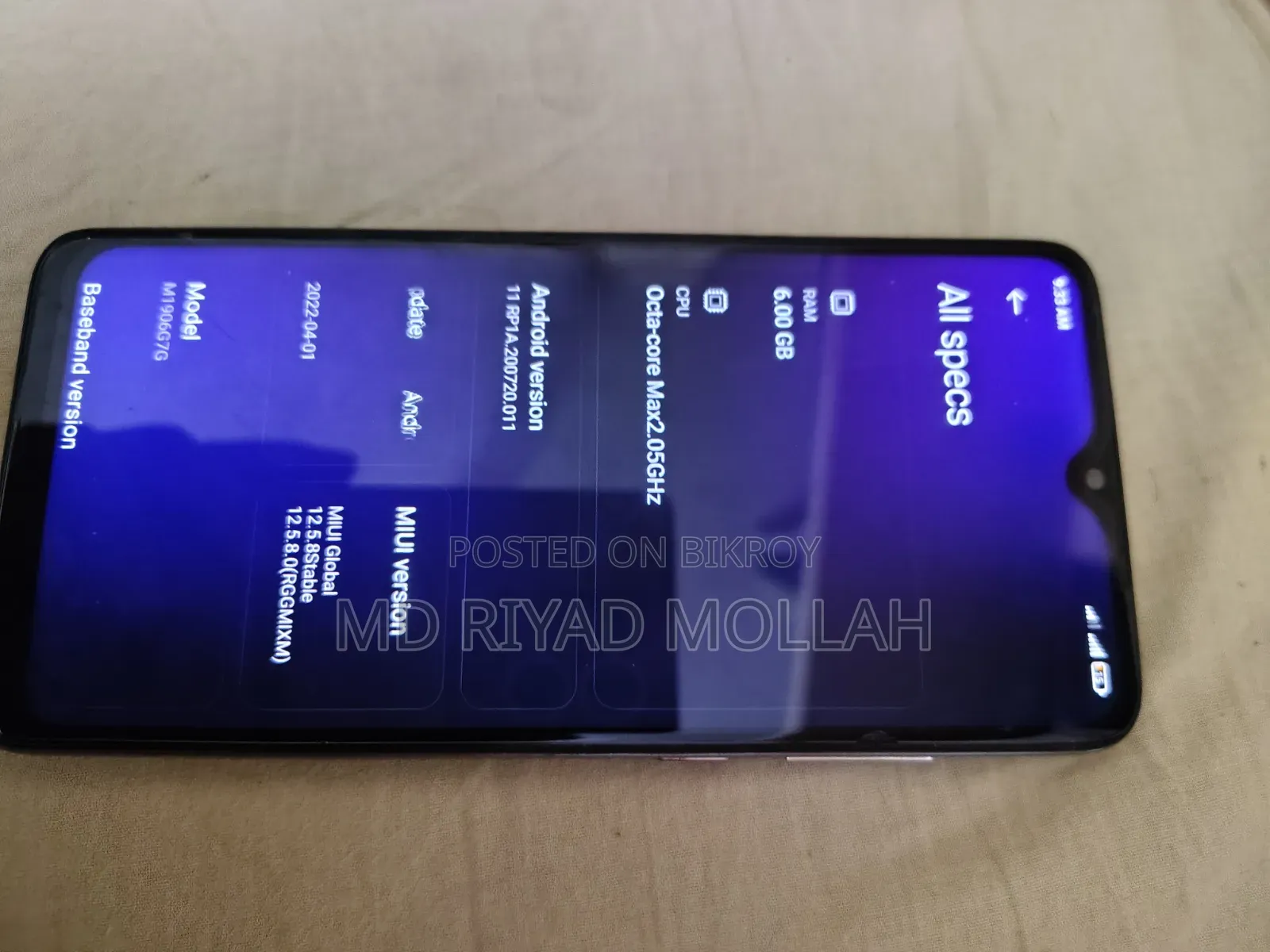 Xiaomi Redmi Note 8 64 GB Blue