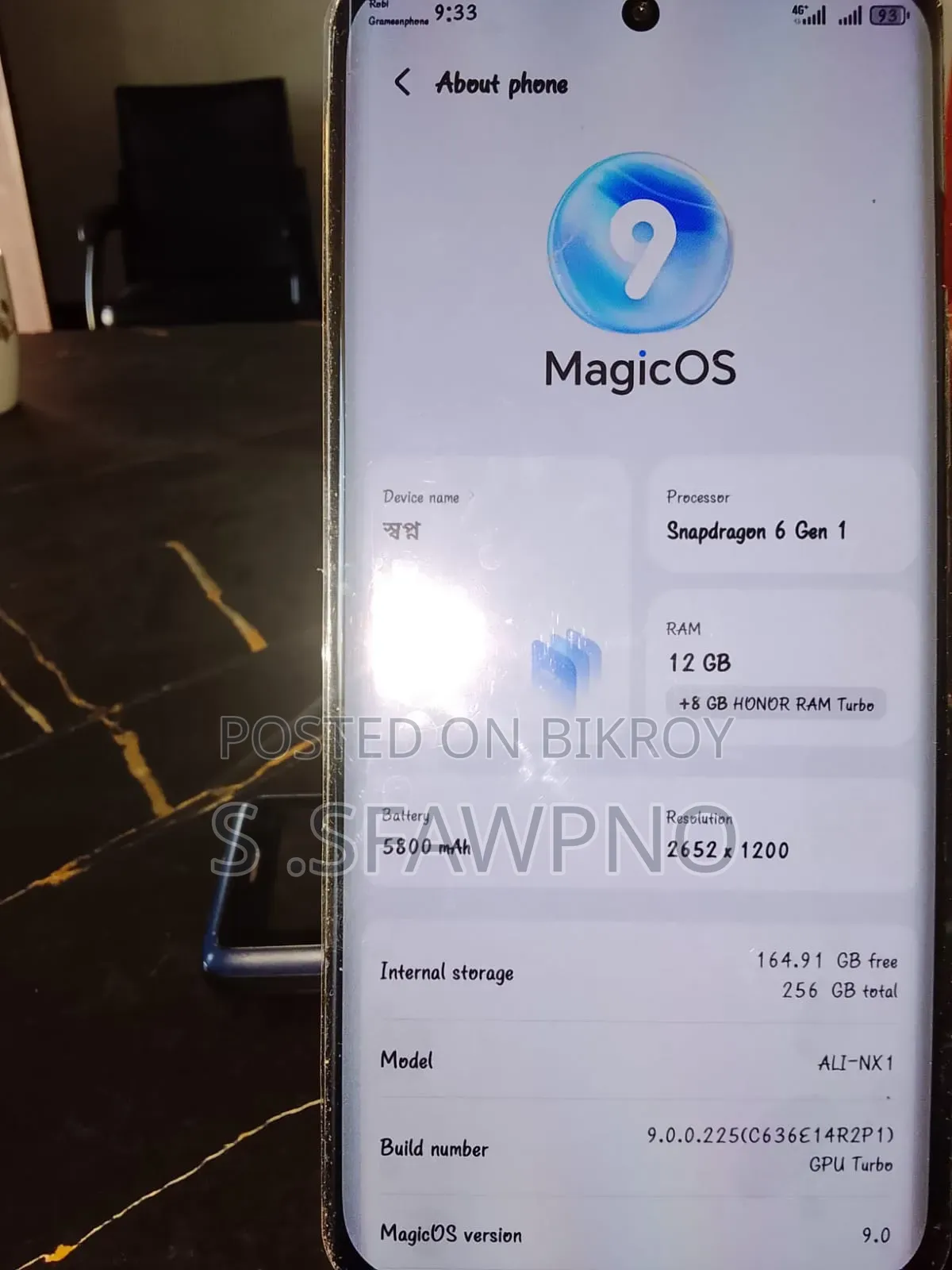 Honor X9b 256 GB Gray