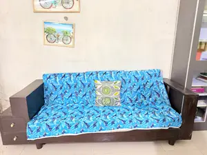Mahogany Wood Sofa
