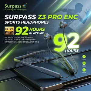 Surpass Wireless Z3 ENC Neckband – Bluetooth 5.4 | NeXhut