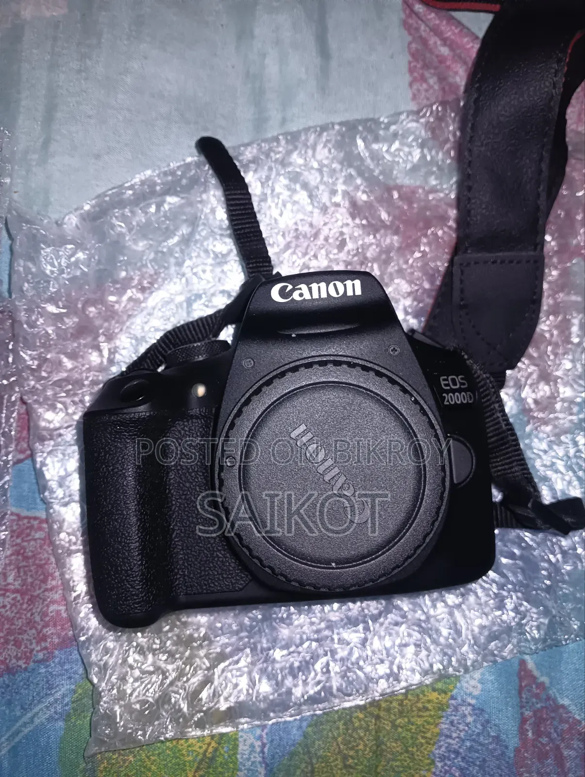 Canon EOS 2000D DSLR Camera With 18-55mm IS II Lens (Full Box)