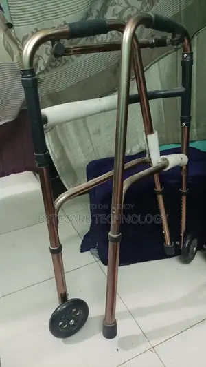 Folding Patient Walker With Wheels for sale