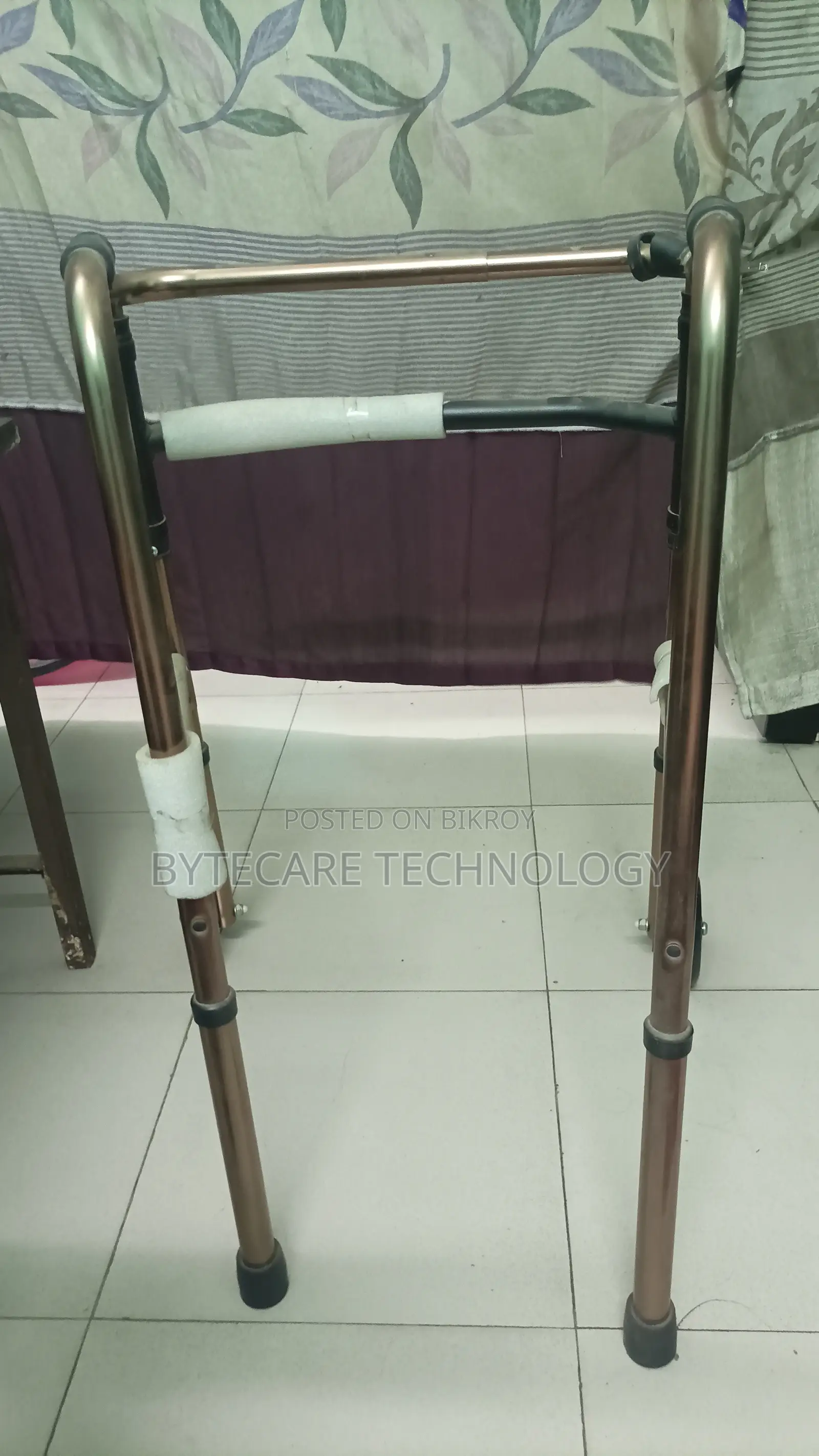 Folding Patient Walker With Wheels for sale