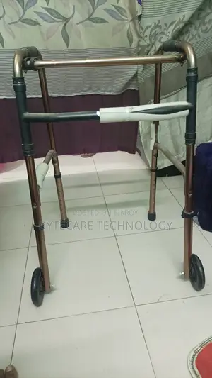 Folding Patient Walker With Wheels for sale