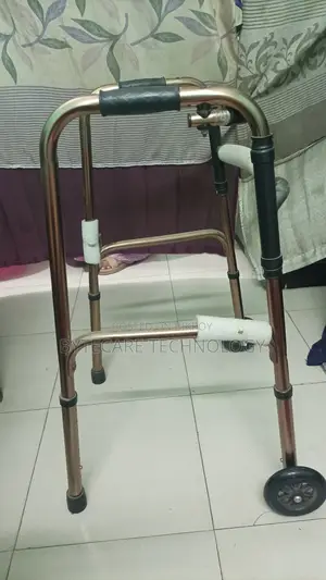 Folding Patient Walker With Wheels for sale
