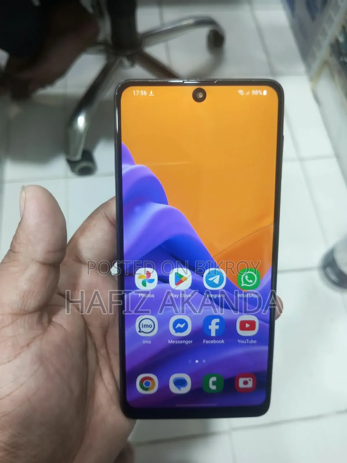 Samsung Galaxy M62 128 GB Blue