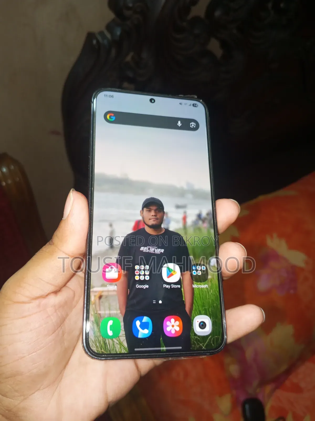 নতুন স্যামসাং গ্যালাক্সি এস২২ ৫জি ১২৮ জিবি কালো