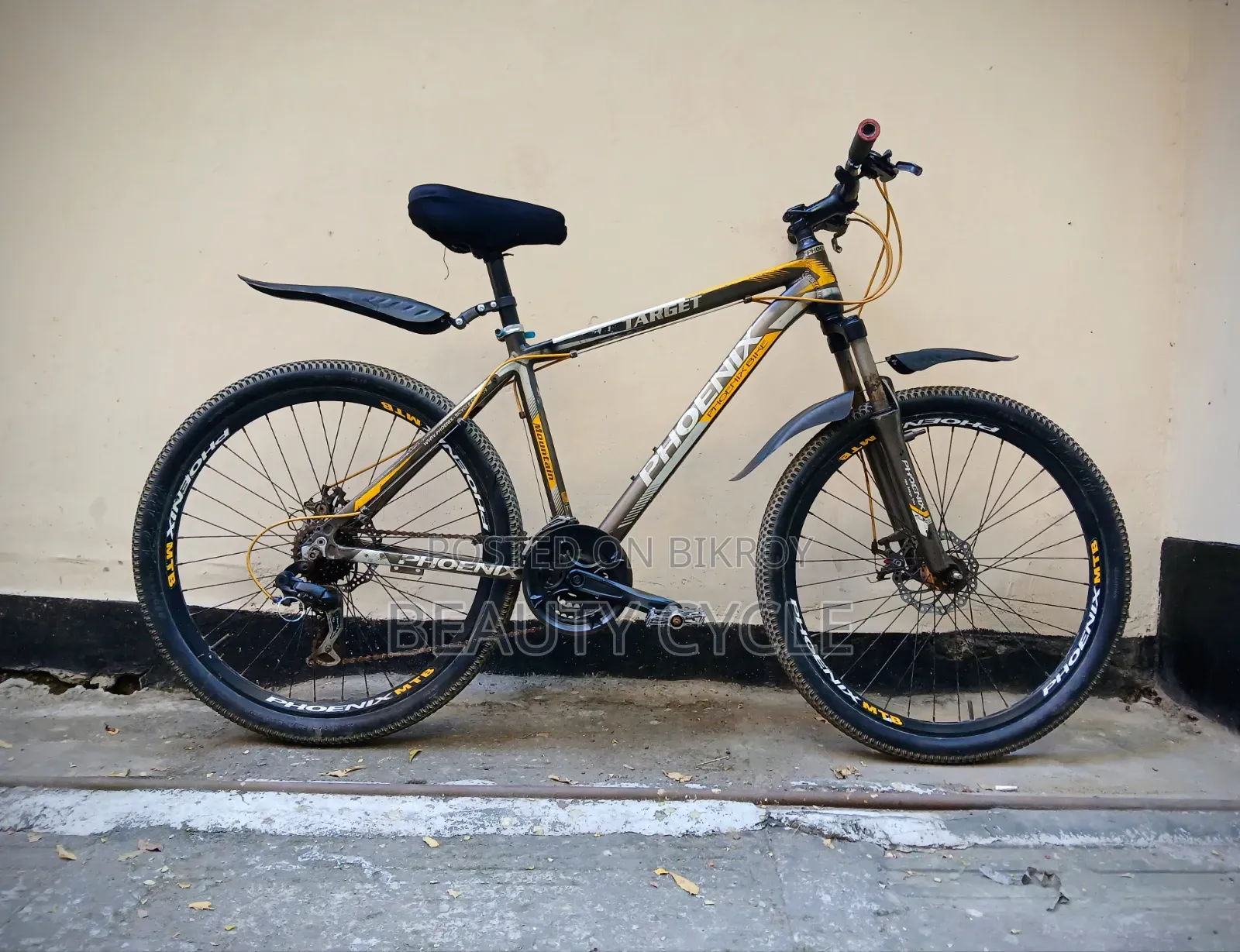 Today's clicked photo, Phoenix Target 26" cycle Cycle Ti Ekdom Fresh Ache.