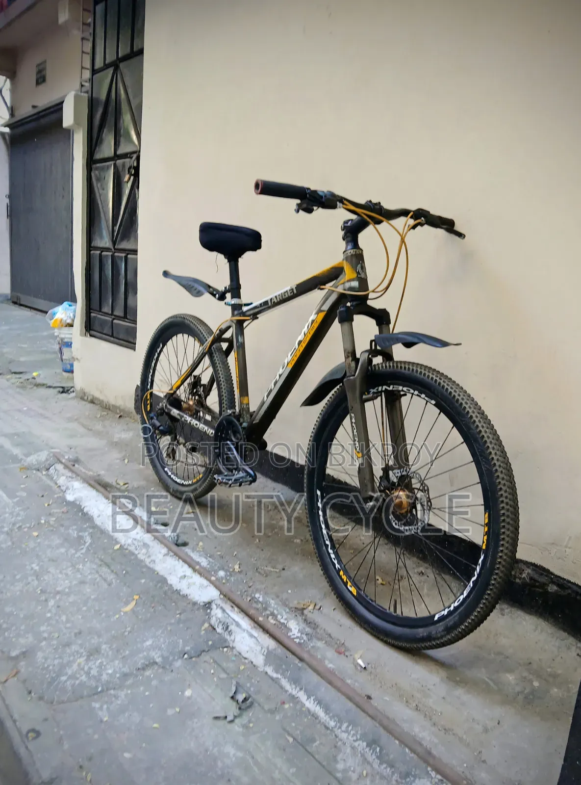 Today's clicked photo, Phoenix Target 26" cycle Cycle Ti Ekdom Fresh Ache.