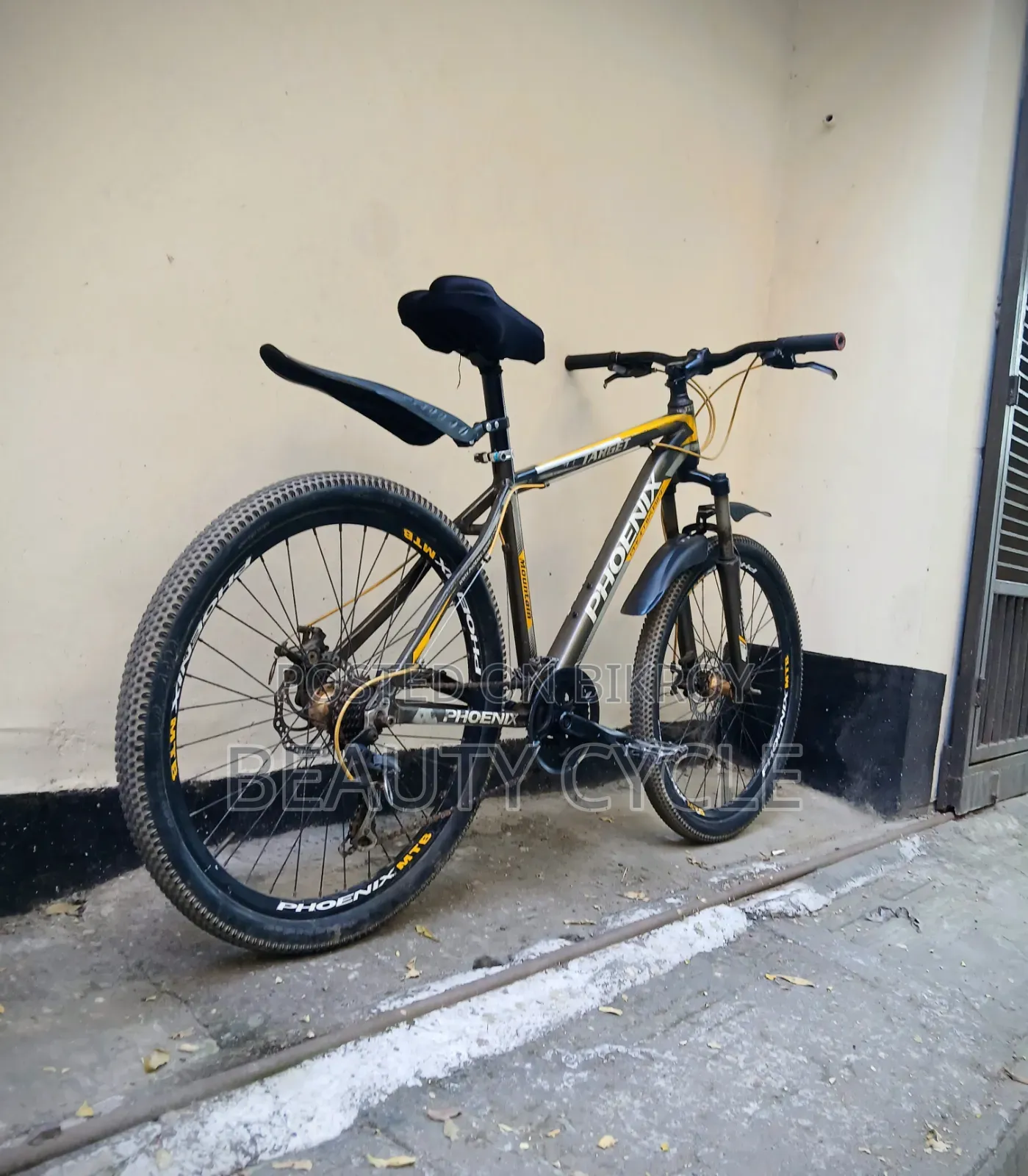 Today's clicked photo, Phoenix Target 26" cycle Cycle Ti Ekdom Fresh Ache.