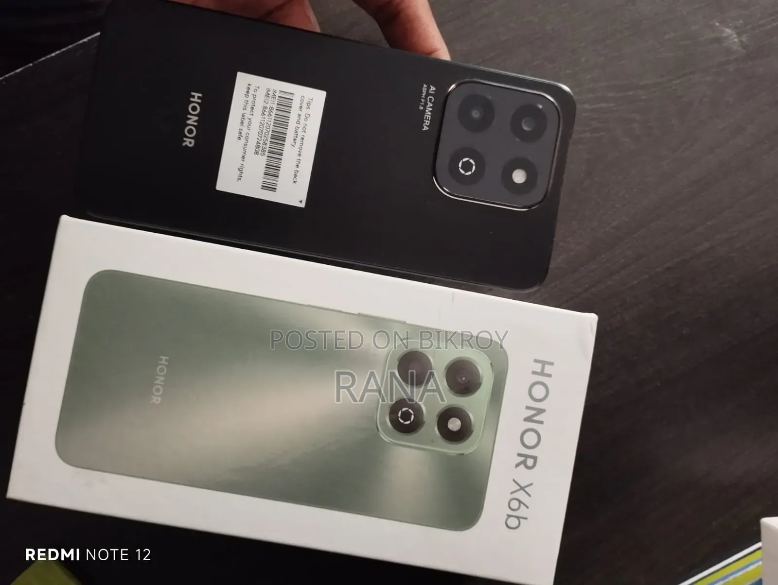 New Honor X6b 128 GB Black
