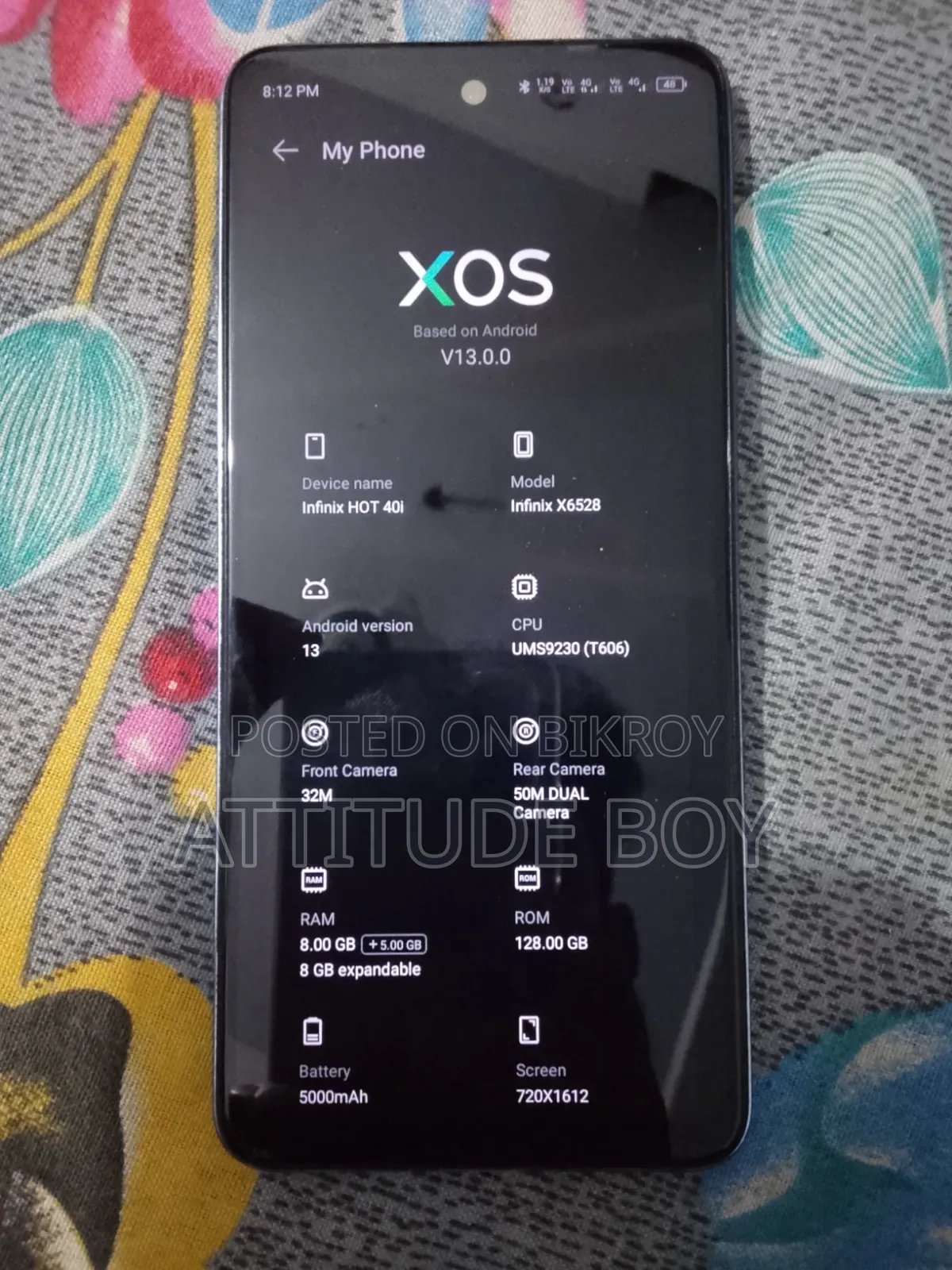 Infinix Hot 40i 128 GB