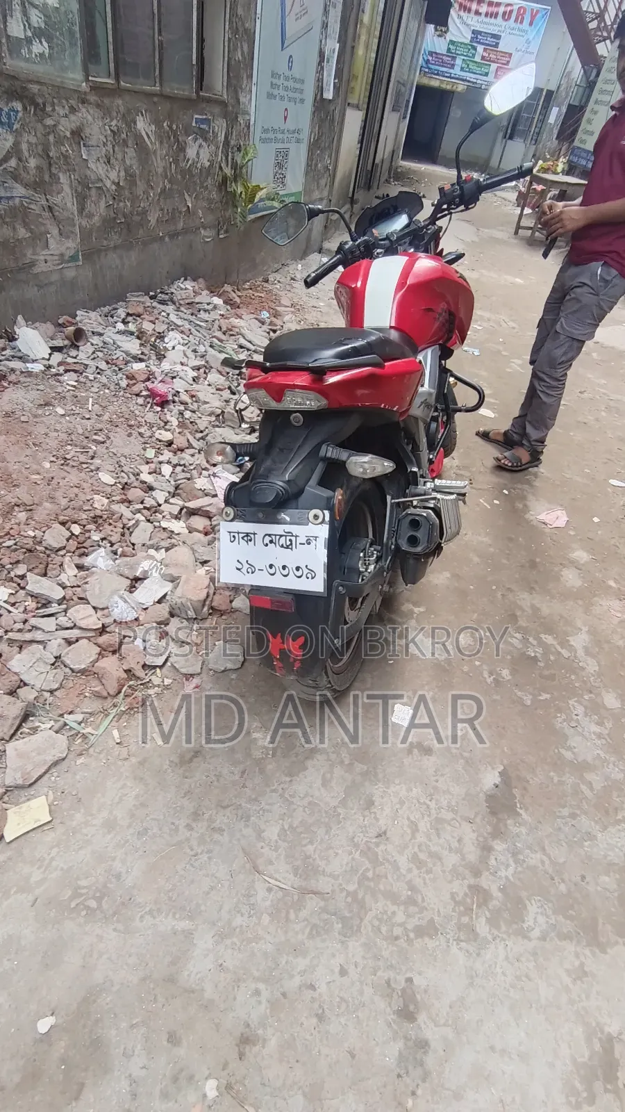 TVS Apache RTR 160 4V 2019 Red