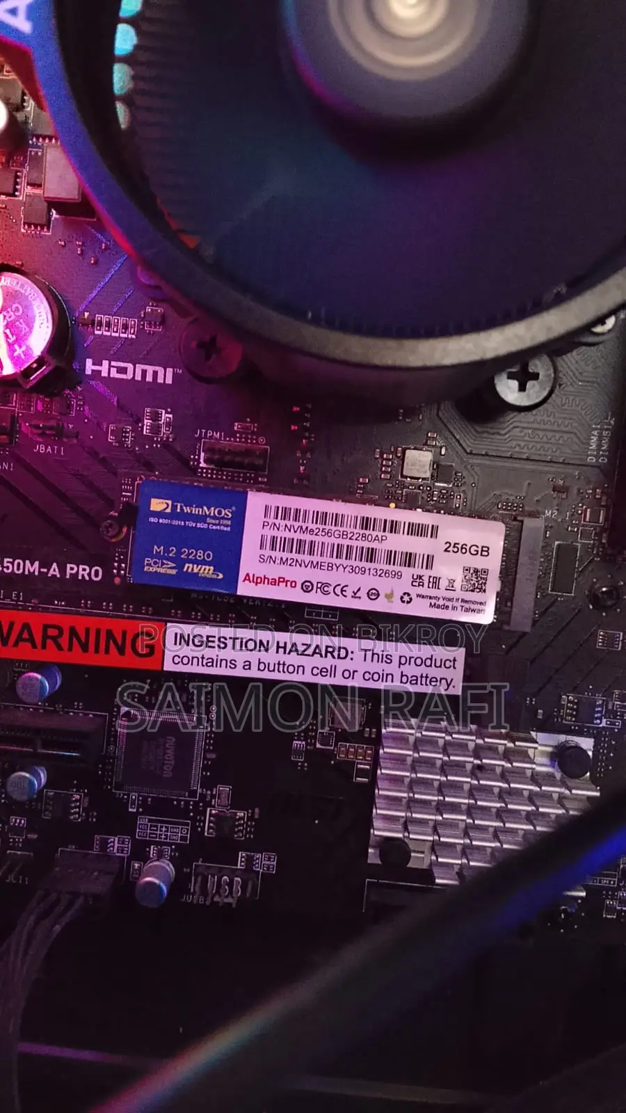 Desktop Computer 16GB AMD Ryzen 5 HDD+SSD 1T