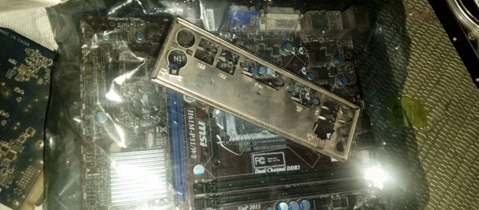 2xH61m মাদারবোর্ড 8GB Ddr3 র‍্যাম AMD Hd6670 Nvidia Gt1030 I5 2400s