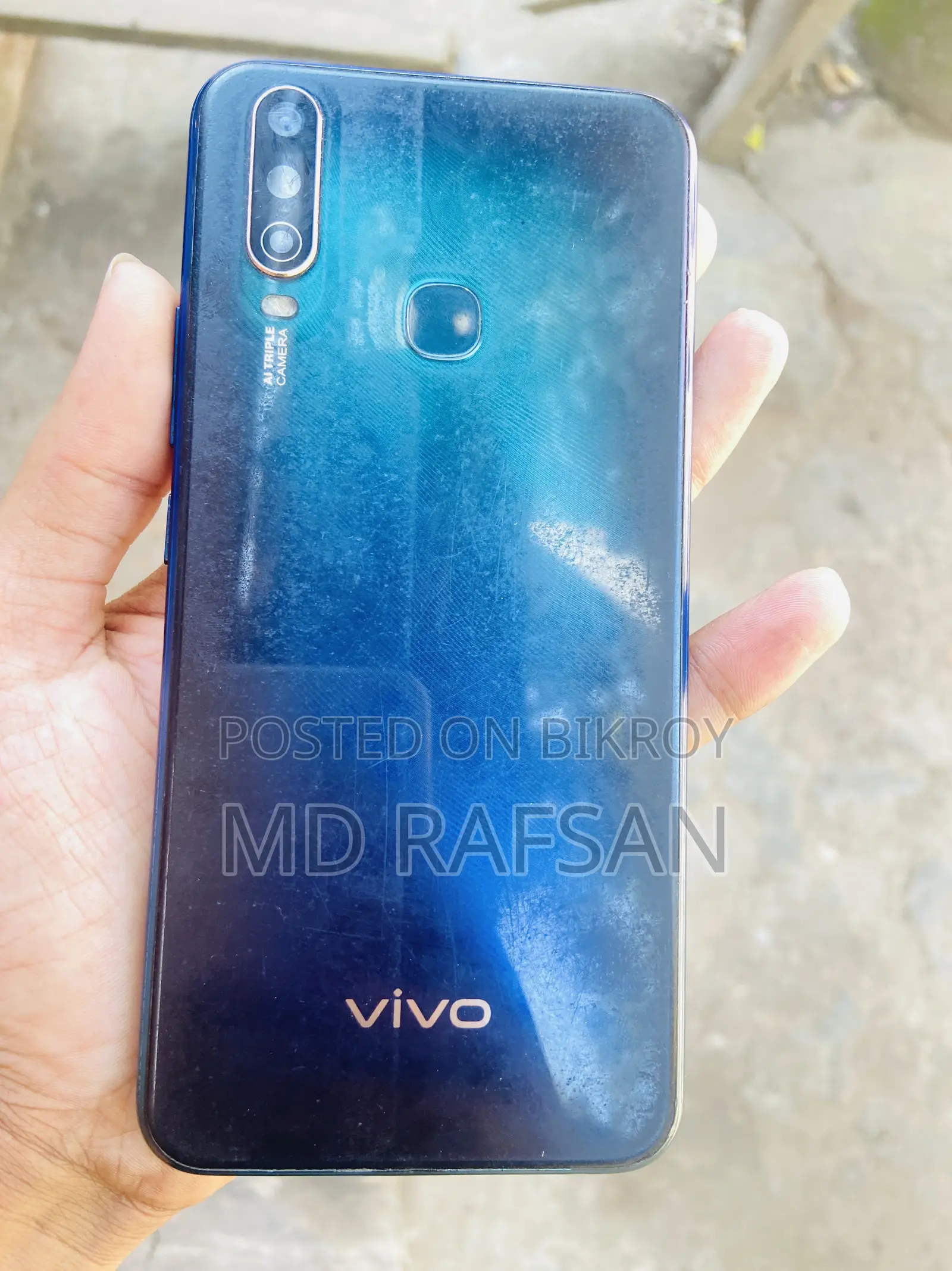 Vivo Y17 128 GB Blue