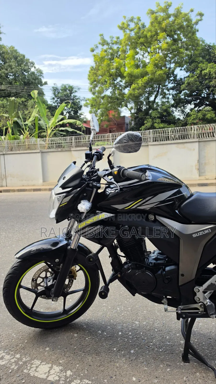 New Suzuki Gixxer 2026 Black